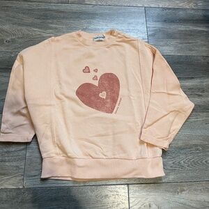 Tocoto vintage girls blush sweatshirt